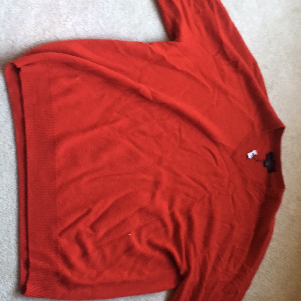 Red Club Room cashmere sweater, size large